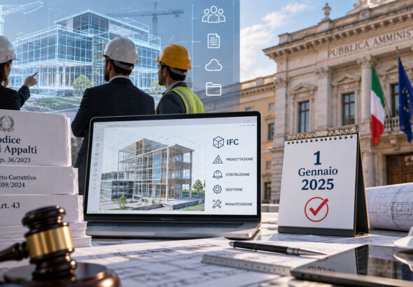 BIM obbligatorio appalti pubblici 
