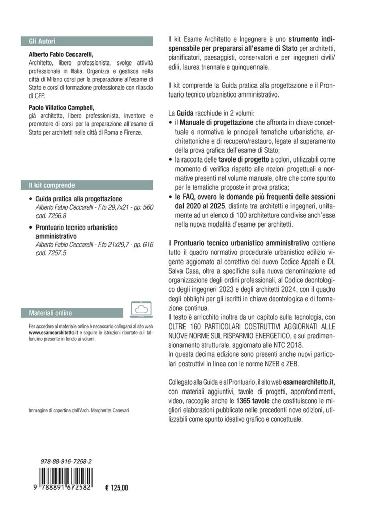 esame di Stato architetto